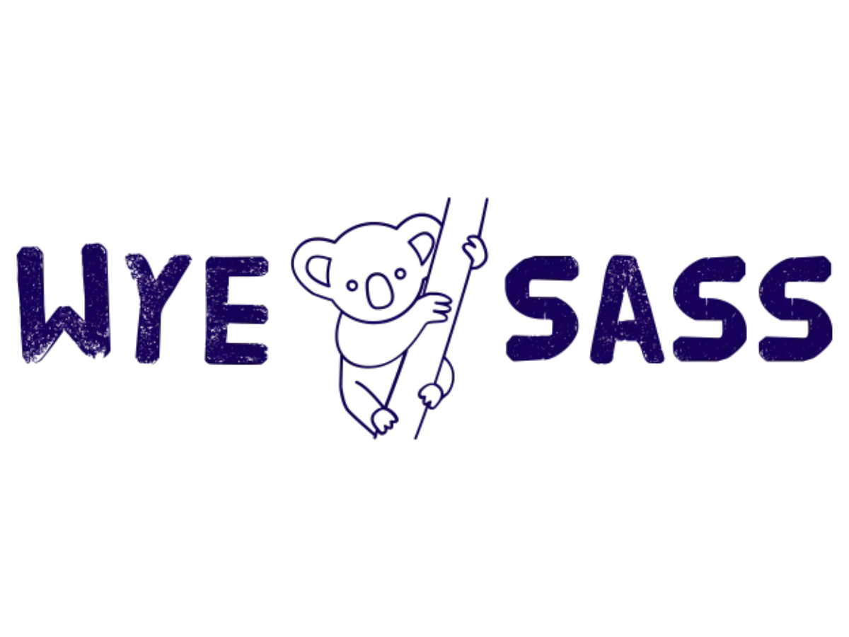 Wye Sass with koala logo